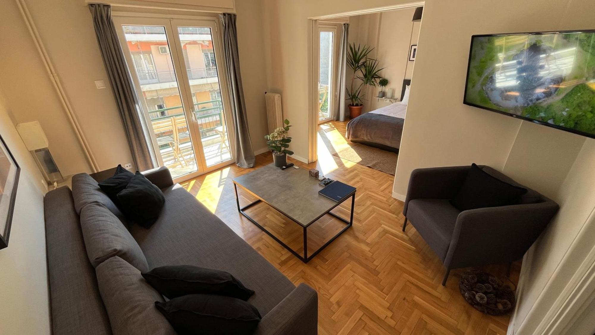4 Newly Renovated Charming Apartments Steps From Panormou Metro Station Atenas Exterior foto