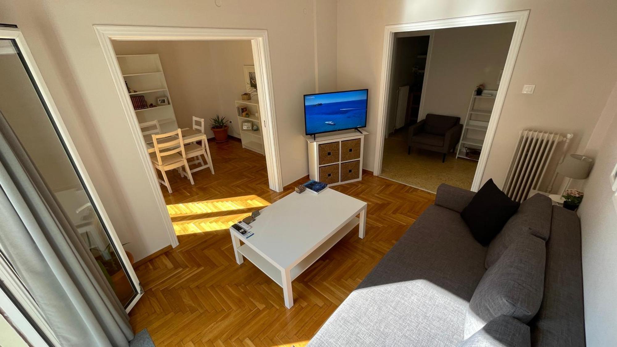 4 Newly Renovated Charming Apartments Steps From Panormou Metro Station Atenas Habitación foto